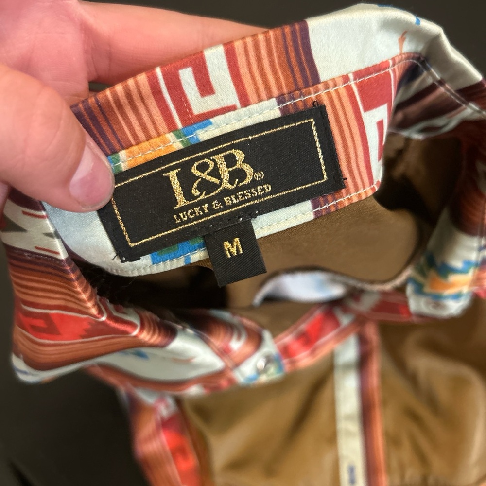 L&B Multicolor Patterned Shirt - Picture 3 of 3